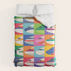 Retro Airline Nose Livery - USA Duvet Cover Gallery Image 6