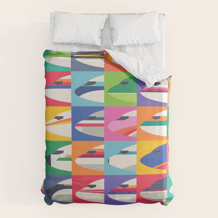 Retro Airline Nose Livery - USA Duvet Cover Gallery Image 6