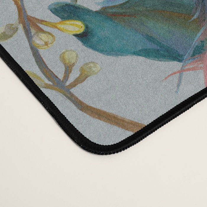 Floral Peacock Garden Desk Mat Gallery Image 4