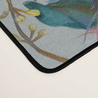 Floral Peacock Garden Desk Mat Gallery Image 4