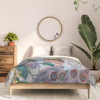 Floral Peacock Garden Comforter Gallery Image 3