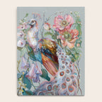 Floral Peacock Garden Notebook Gallery Image 4