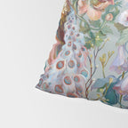 Floral Peacock Garden Pillow Sham Gallery Image 4