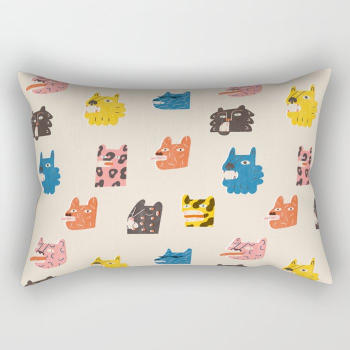 Tigers Rectangular Pillow Gallery Image 2