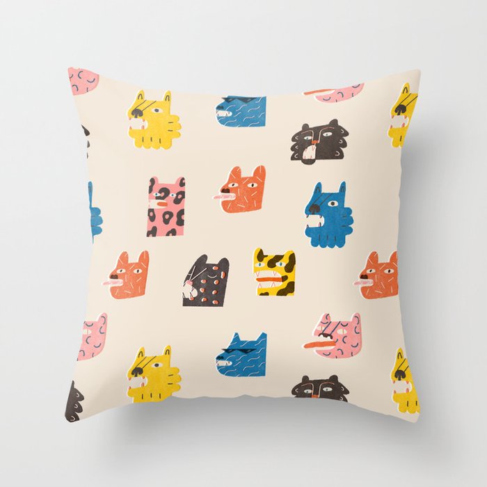Tigers Throw Pillow Gallery Image 6