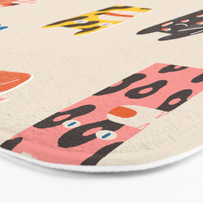 Tigers Bath Mat Gallery Image 3