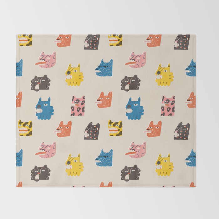 Tigers Throw Blanket Gallery Image 2