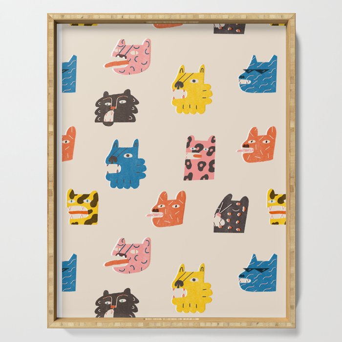 Tigers Serving Tray Gallery Image 1