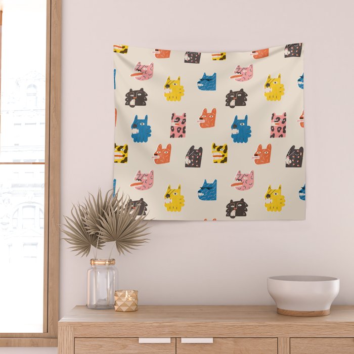 Tigers Wall Tapestry Gallery Image 2