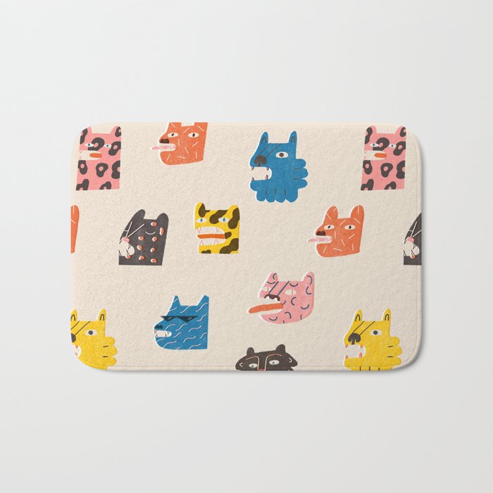 Tigers Bath Mat Gallery Image 1