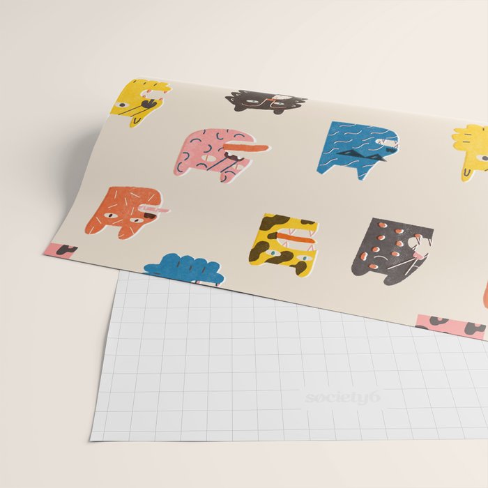 Tigers Wrapping Paper Gallery Image 2