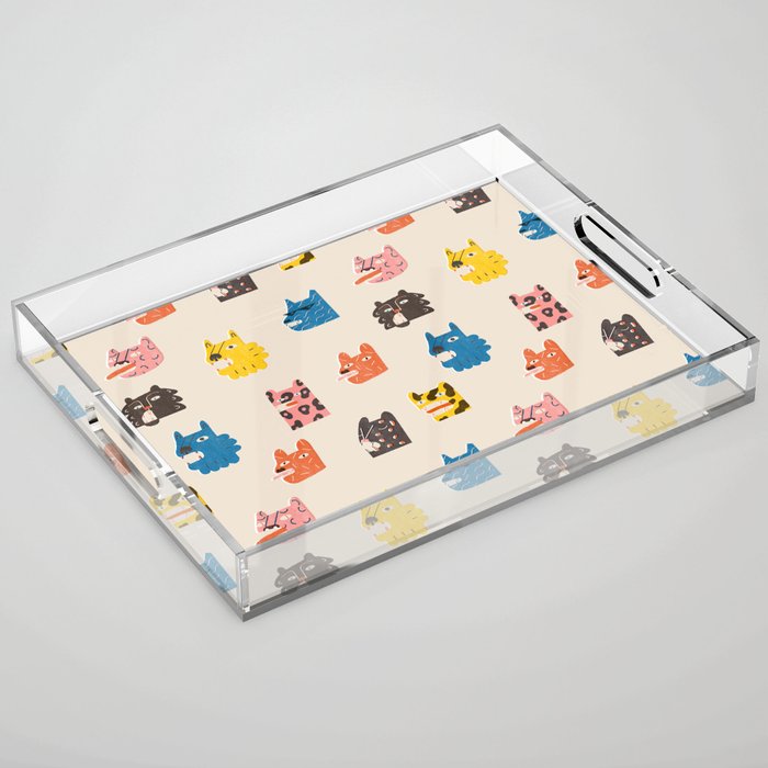 Tigers Acrylic Tray Gallery Image 1