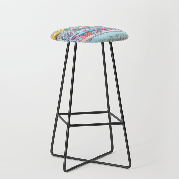 Ride Down The River - San Antonio, Texas Stool Gallery Image 1