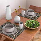 Art Deco Black Placemat Gallery Image 2