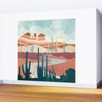Desert Vista Wall Mural Gallery Image 2