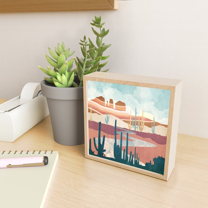 Desert Vista Mini Art Print Gallery Image 2