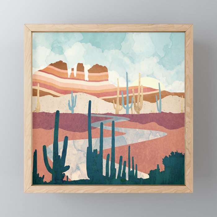 Desert Vista Mini Art Print Gallery Image 1