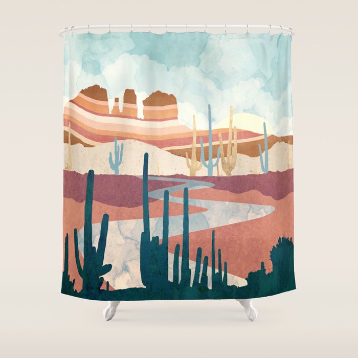 Desert Vista Shower Curtain Gallery Image 1