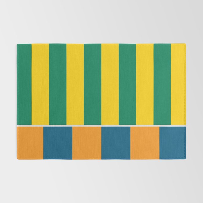 1970s Retro Stripes Rug Gallery Image 2