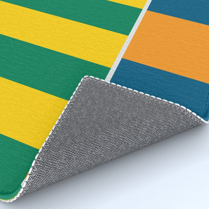 1970s Retro Stripes Rug Gallery Image 4
