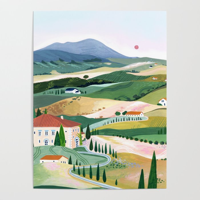 Tuscany Poster Gallery Image 1