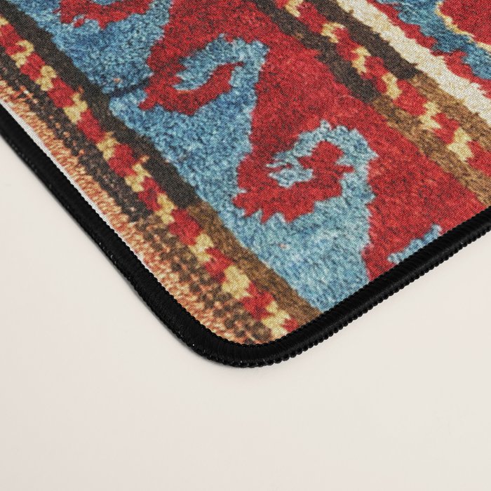 Borjalou Kazak Southwest Caucasus Antique Rug Print Desk Mat Gallery Image 4