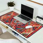 Borjalou Kazak Southwest Caucasus Antique Rug Print Desk Mat Gallery Image 2
