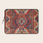 Borjalou Kazak Southwest Caucasus Antique Rug Print Laptop Sleeve Gallery Image 1