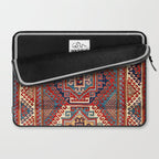 Borjalou Kazak Southwest Caucasus Antique Rug Print Laptop Sleeve Gallery Image 2