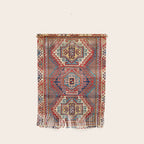 Borjalou Kazak Southwest Caucasus Antique Rug Print Wall Hanging Gallery Image 1