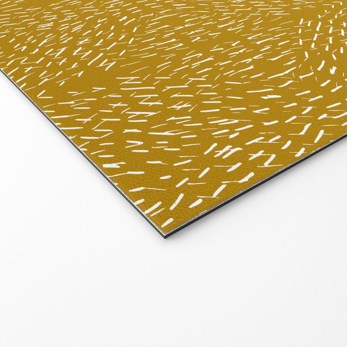 Celestial Stars Art, Mustard Yellow, Boho Wall Art Welcome Mat Gallery Image 2
