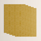 Celestial Stars Art, Mustard Yellow, Boho Wall Art Wrapping Paper Gallery Image 3