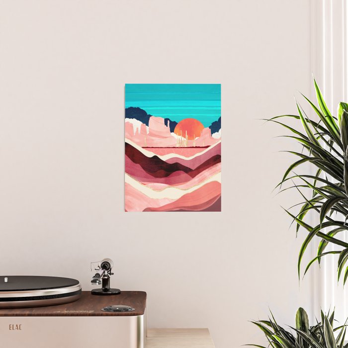 Sunset Desert Poster Gallery Image 2
