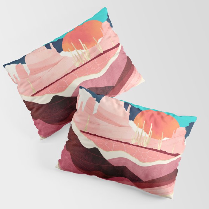 Sunset Desert Pillow Sham Gallery Image 3