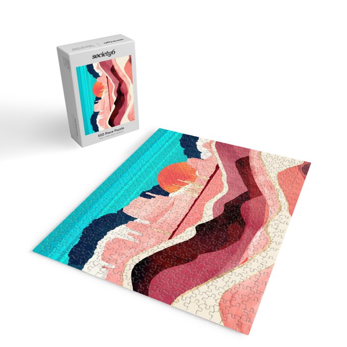 Sunset Desert Jigsaw Puzzle Gallery Image 2