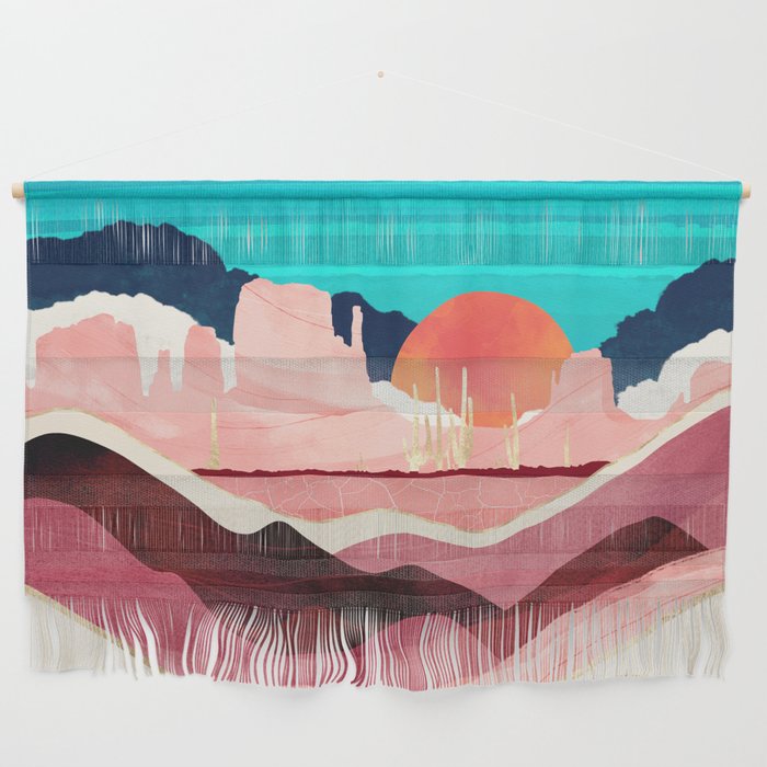 Sunset Desert Wall Hanging Gallery Image 1