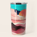 Sunset Desert Travel Mug Gallery Image 1