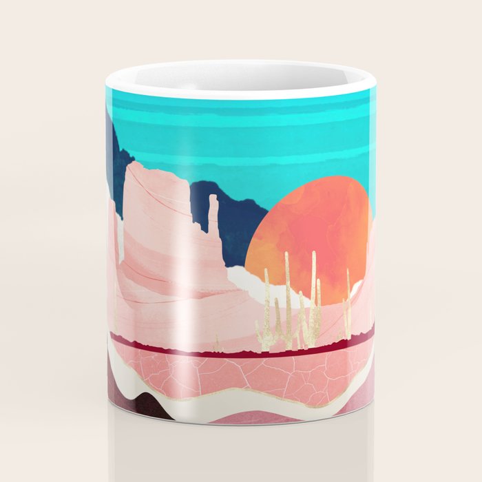 Sunset Desert Coffee Mug Gallery Image 4