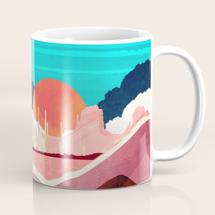 Sunset Desert Coffee Mug Gallery Image 1