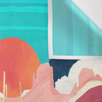 Sunset Desert Wall Tapestry Gallery Image 3