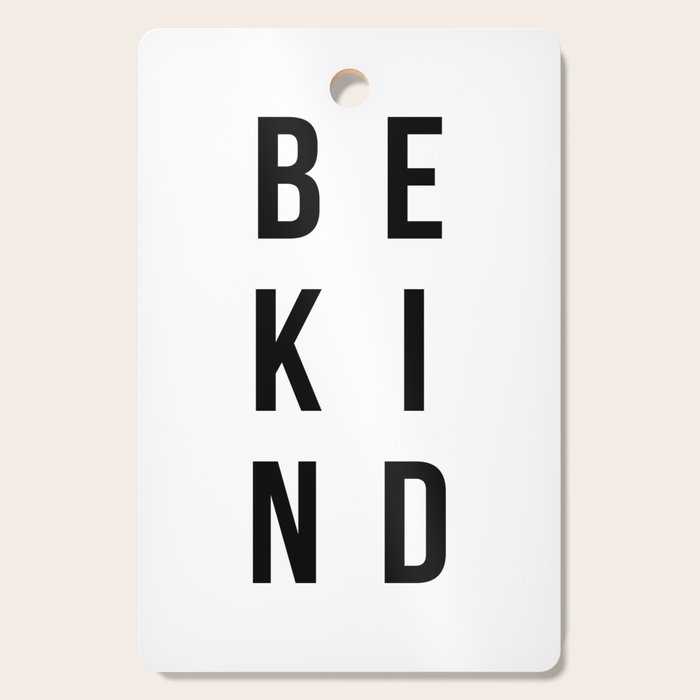 Be kind Cutting Board Gallery Image 1
