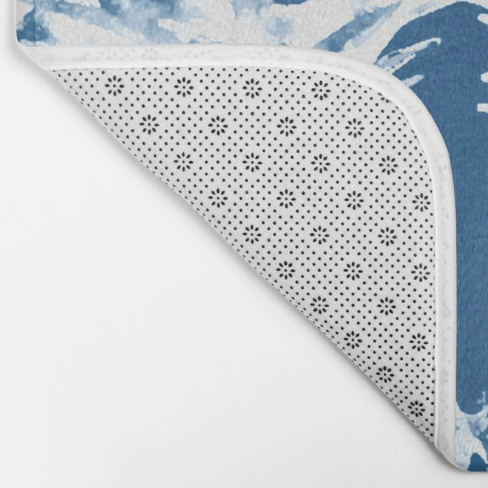 Pineapple blues Bath Mat Gallery Image 2