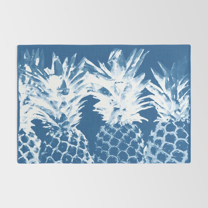Pineapple blues Rug Gallery Image 2