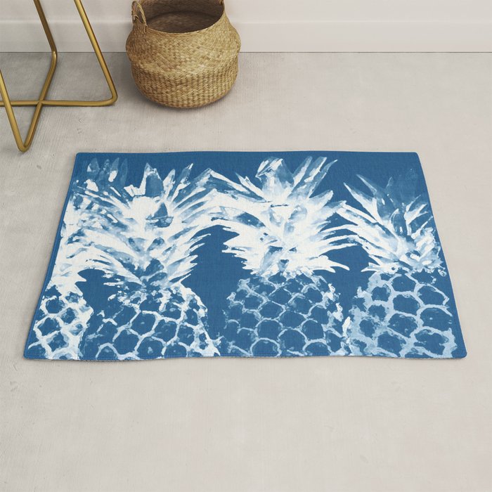 Pineapple blues Rug Gallery Image 1