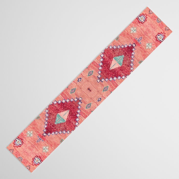 Heritage Moroccan Rug Style Design Table Runner Gallery Image 3