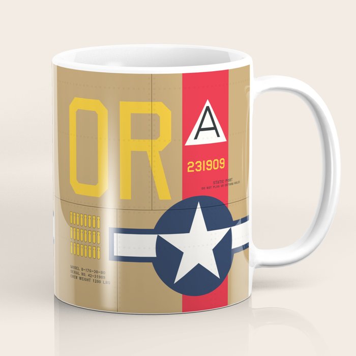 Aircraft Markings - USA B-17 Coffee Mug Gallery Image 1