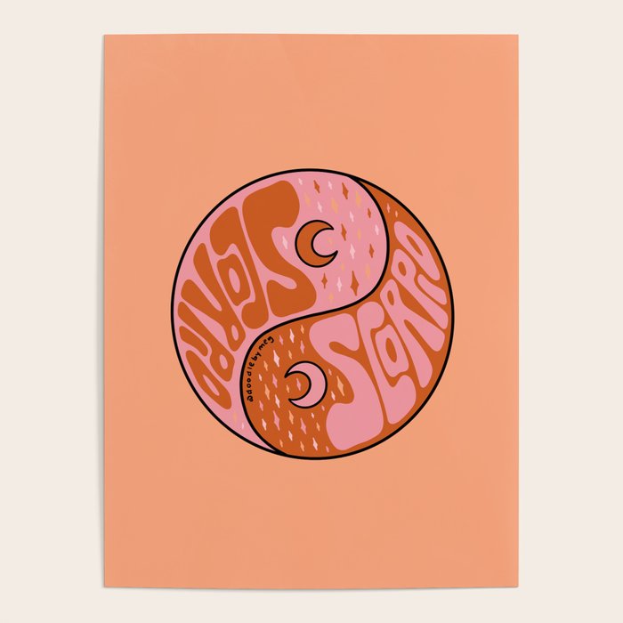 Scorpio Yin Yang Poster Gallery Image 4