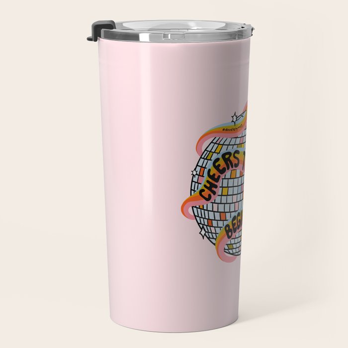 Cheers to New Beginnings Travel Mug Gallery Image 3