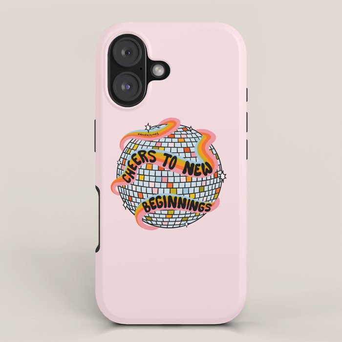 Cheers to New Beginnings iPhone Case Gallery Image 1