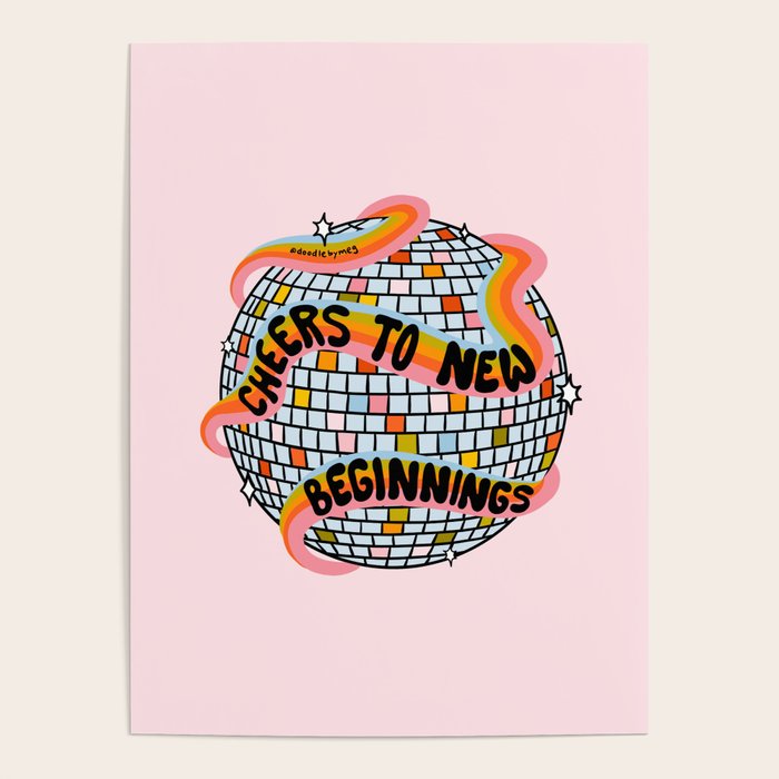 Cheers to New Beginnings Poster Gallery Image 1